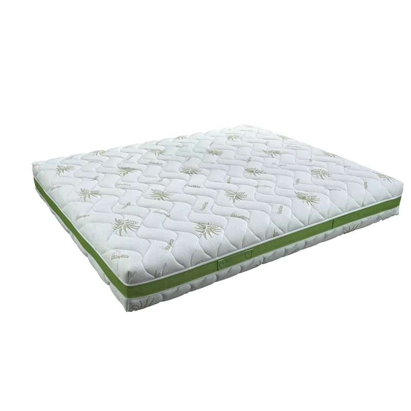 Materasso memory anallergico aloe vera