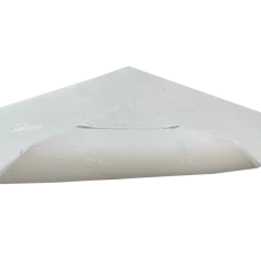 topper memory foam silver con angoli